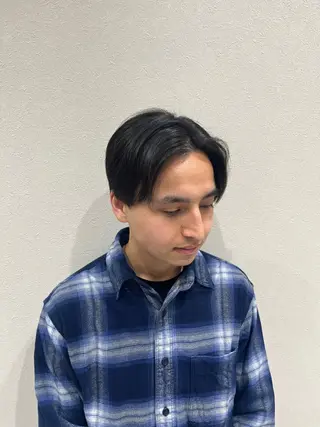 メンズ Ken 縮毛矯正/韓国風ヘアのヘアスタイル