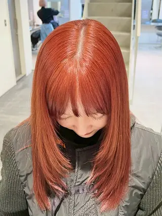 セミロング HIKARI LUCK TOKYOのヘアスタイル