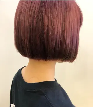 ショート カラー 透明感・艶カラー/ 坂田友梨奈のヘアスタイル