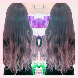 ロング カラー シシド ユウスケ Aceのヘアスタイル