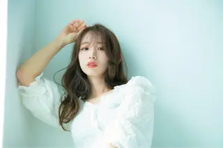 ロング レイヤーカット /透明感カラー西田のヘアスタイル