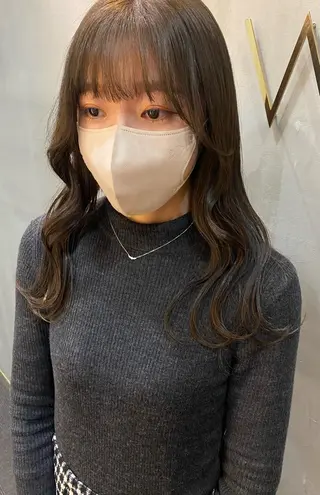 ロング カラー 韓国×髪質改善カラー 💎hinaのヘアスタイル