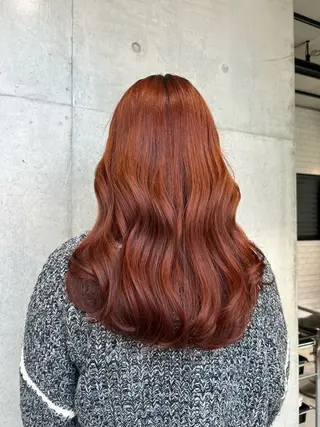 ロング カラー ヘアアレンジ ボブ艶モテカラー🫧 カリンのヘアスタイル