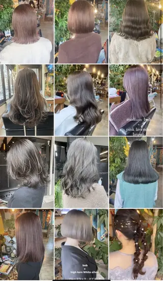 poponico 代表：yumiのヘアスタイル