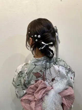 セミロング 【カメレオン】 しょうた  みくꨄのヘアスタイル