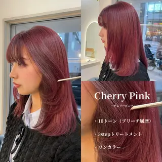 カラー 大村 真咲のヘアスタイル