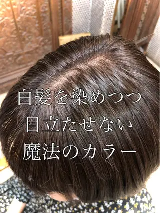 ショート カラー ヘアアレンジ 大人女性のお悩み改善 大塚綾のヘアスタイル