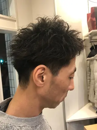 ショート パーマ メンズ h&m  insi所属・HAIR SALON mimiのヘアスタイル