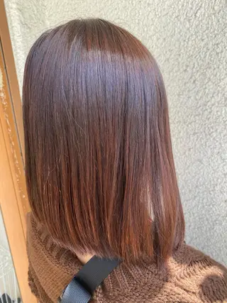 ミディアム 猪股 華乃のヘアスタイル