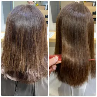 高難易度縮毛矯正　春日井　Soea(ソイア)所属・多久間 喬介のヘアスタイル