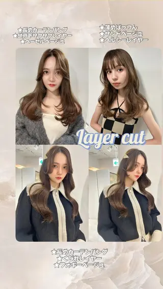 ロング 艶髪/モテヘア🎀 MIHOのヘアスタイル