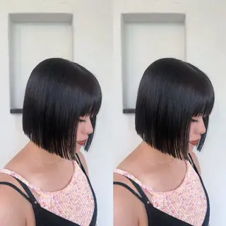 ショート 🎀艶カラー/ヘアメ しおり🎀のヘアスタイル