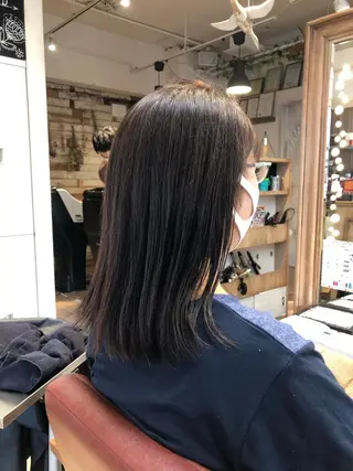 ミディアム LOG/所属・なりたいを叶えます！ 出口 紗依のヘアスタイル