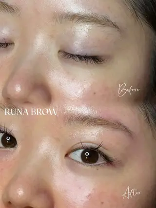 アイブロウ RUNA BROW所属・眉毛パーマ/wax 北　莉佳の眉毛・アイブロウイメージ