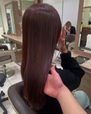 カラー Ash 新小岩 🐈⬛中溝有紗🎀のヘアスタイル