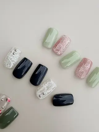 ネイル OAK溝の口 rikakoのネイルデザイン