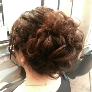 セミロング ヘアアレンジ iMiuqelo所属・Hair/Make- up❤︎saOsaのその他イメージ