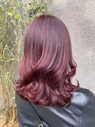 セミロング 透明感♡グレージュ ♡ミルクティー♡のヘアスタイル