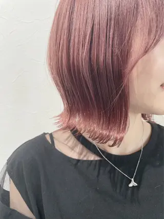 ミディアム カラー SHOEI 【nero】のヘアスタイル