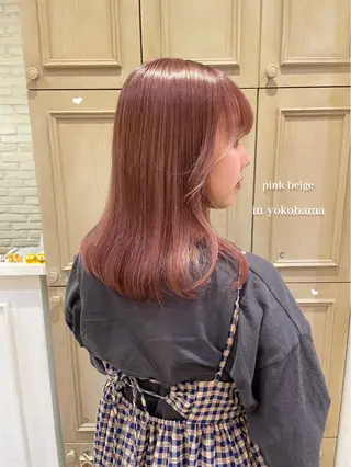 ミディアム カラー エクステ/ハイトーン 🐏☁️miminaのヘアスタイル