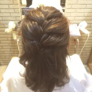 ミディアム ere hair salonのヘアスタイル