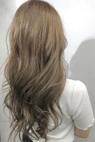 ロング 🌟髪質改善ケアカラ ー美髪縮毛矯正y🌟のヘアスタイル