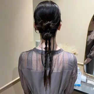 ロング ヘアアレンジ 🫧tomoka 透明感カラー🫧のヘアスタイル