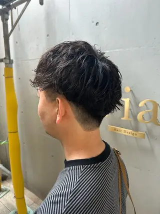 パーマ メンズ Pia hair design yakuin所属・【pia】 syuuのヘアスタイル