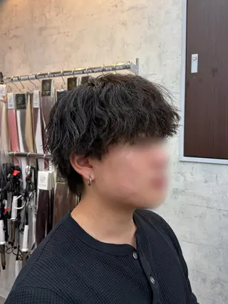 メンズ limitみづき🌙 パーマのヘアスタイル