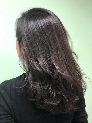 セミロング 船戸 靖子のヘアスタイル