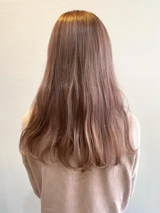 ロング カラー 𝘒𝘺𝘰𝘬𝘢 🌿‬のヘアスタイル