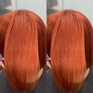 ミディアム ブリーチ無しカラー✨ 美鈴のヘアスタイル