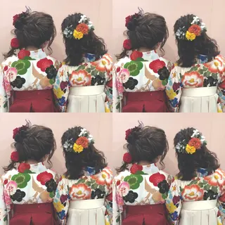 セミロング ヘアアレンジ 🌷MAYU 🌷のヘアスタイル