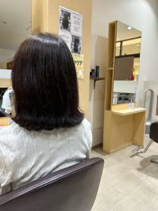 ミディアム 中川 卓のヘアスタイル