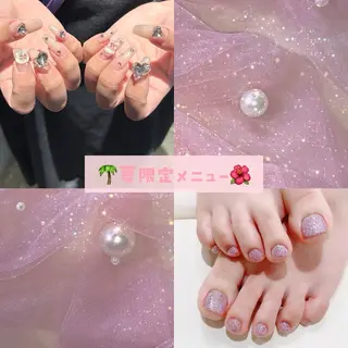 ネイル MODA MANAMIᵕ̈のネイルデザイン