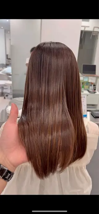 セミロング ✨上品可愛い 垢抜けカラー/後藤✨のヘアスタイル