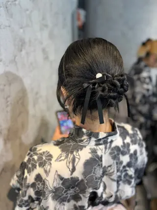 ヘアアレンジ 韓国レイヤー/カラー 🐈‍⬛💗miyuのヘアスタイル