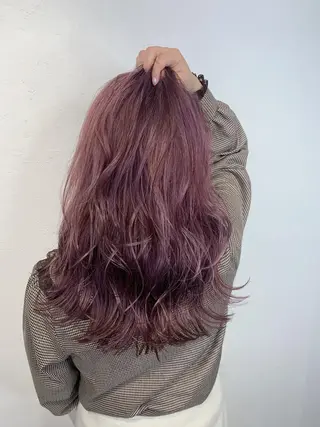 ロング カラー _WHITE 天神店 YUMEKA🐻のヘアスタイル