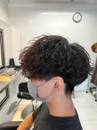 パーマ メンズ パーマ特化美容師 茂木広幸のヘアスタイル