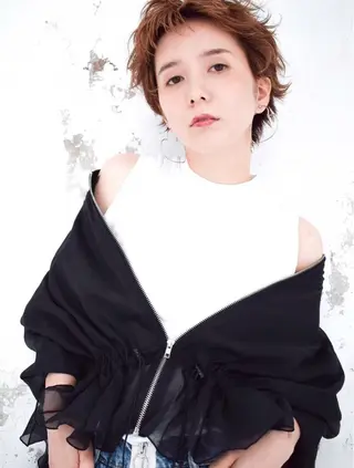 ショート カラー パーマ ヘアアレンジ メンズ キッズ ネイル マツエク・マツパ MODEK's西宮店 マネージャー神道有基のヘアスタイル
