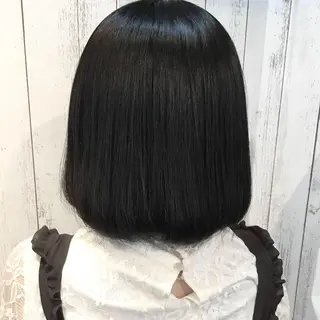 ミディアム カラー パーマ 金崎 新吾のヘアスタイル