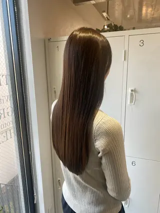 ロング カラー Agu hair TENOE大宮氷川参道店所属・☀️透明感艶感カラー 増田魁土☀️のヘアスタイル