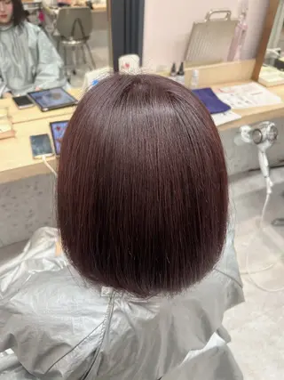 カラー 縮毛矯正♡透明感 カラー髙田海斗のヘアスタイル