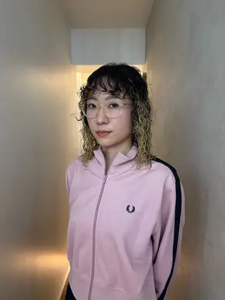 セミロング パーマ HARE &nail ☪️remiのヘアスタイル