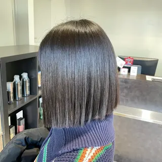 ミディアム 加藤 舜稀のヘアスタイル