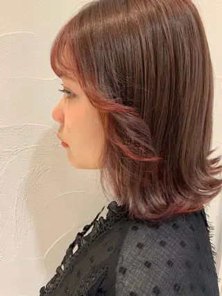 カラー 金澤 夏海のヘアスタイル