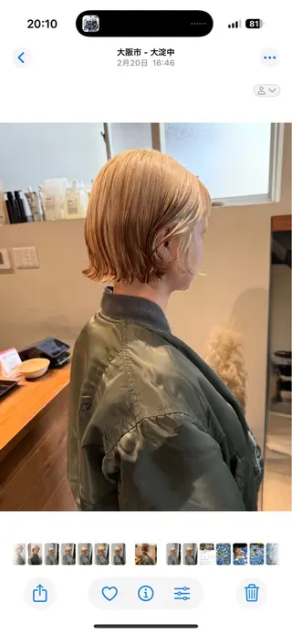 ショート fubuki🪷 似合わせカットカラーのヘアスタイル