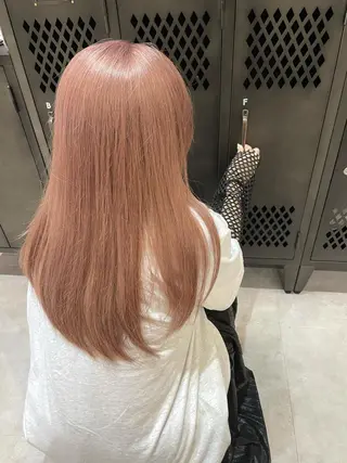 セミロング カラー レイヤーカット/髪質 改善/矯正🤍吉田のヘアスタイル