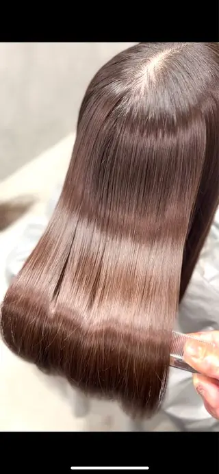 ロング 縮毛矯正専門家/ 髪質改善/店長辻部のヘアスタイル