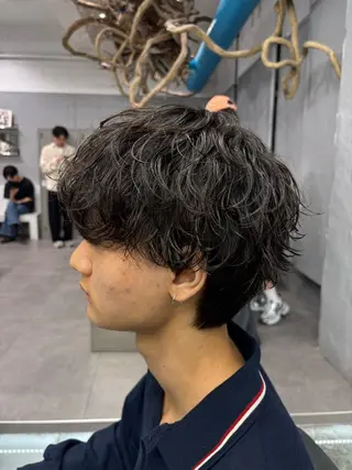 パーマ メンズ メンズパーマ/韓国 ヘア/Mino🤍のヘアスタイル